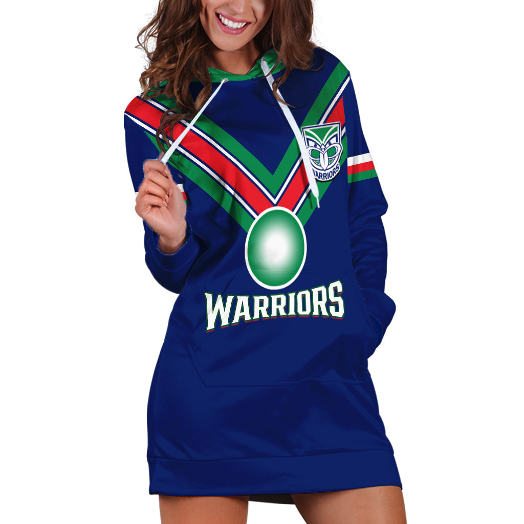 personalised-warriors-rugby-hoodie-dress-new-zealand-sporty-blue-style