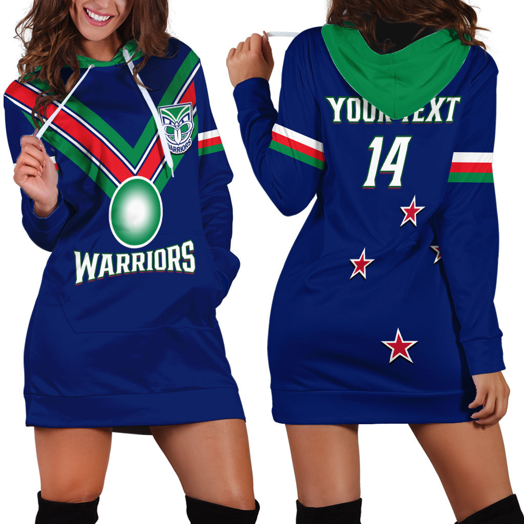 personalised-warriors-rugby-hoodie-dress-new-zealand-sporty-blue-style