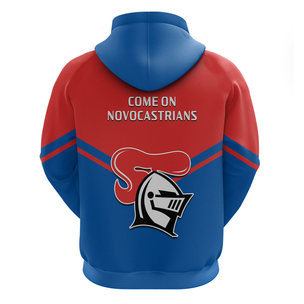 Newcastle Knights Rugby Hoodie Novocastrians Sporty Style - Vibe Hoodie Shop