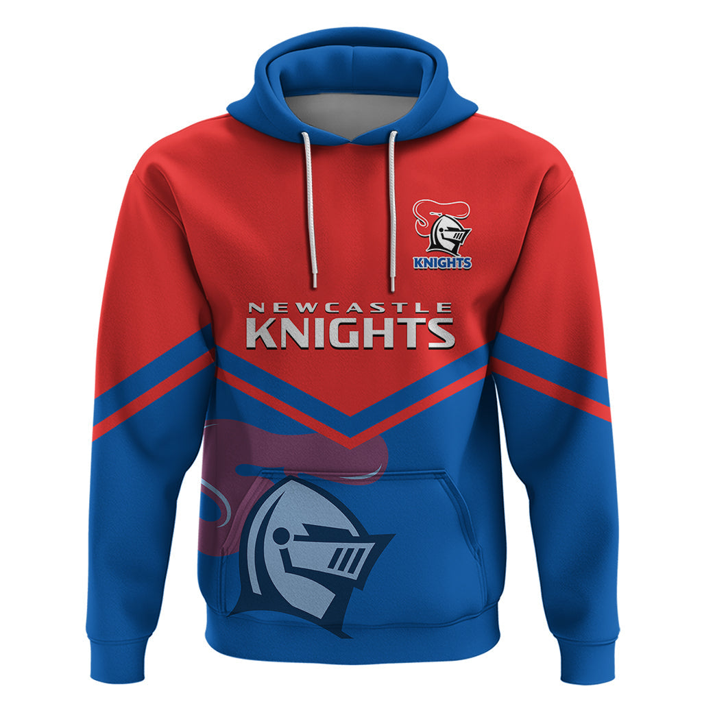 Personalised Newcastle Knights Rugby Hoodie Novocastrians Sporty Style - Vibe Hoodie Shop