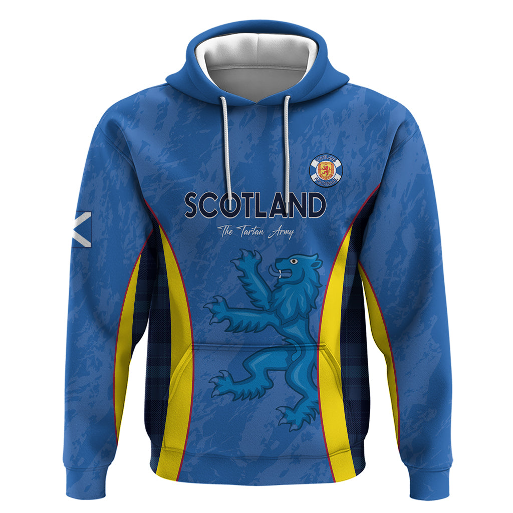 Custom Scotland Football Hoodie 2024 Go Champions Scottish - Vibe Hoodie Shop