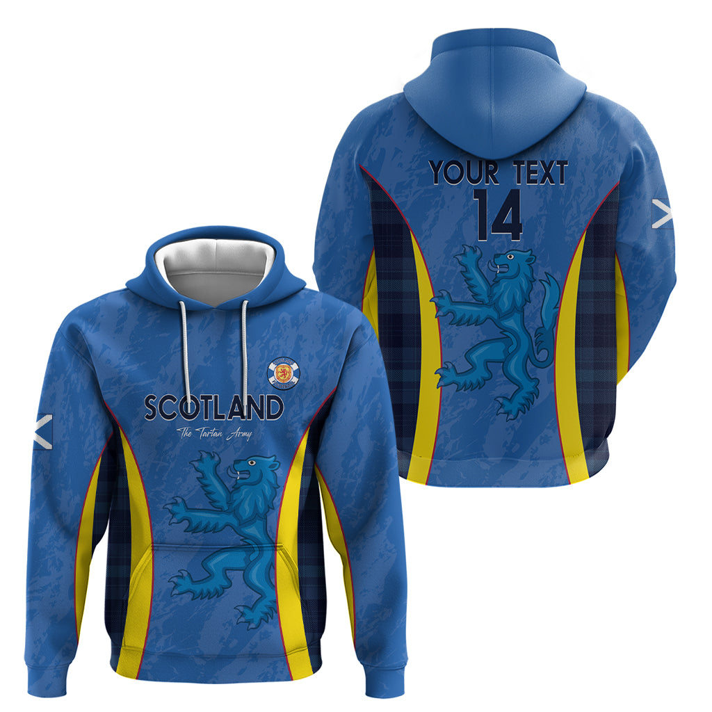 Custom Scotland Football Hoodie 2024 Go Champions Scottish - Vibe Hoodie Shop