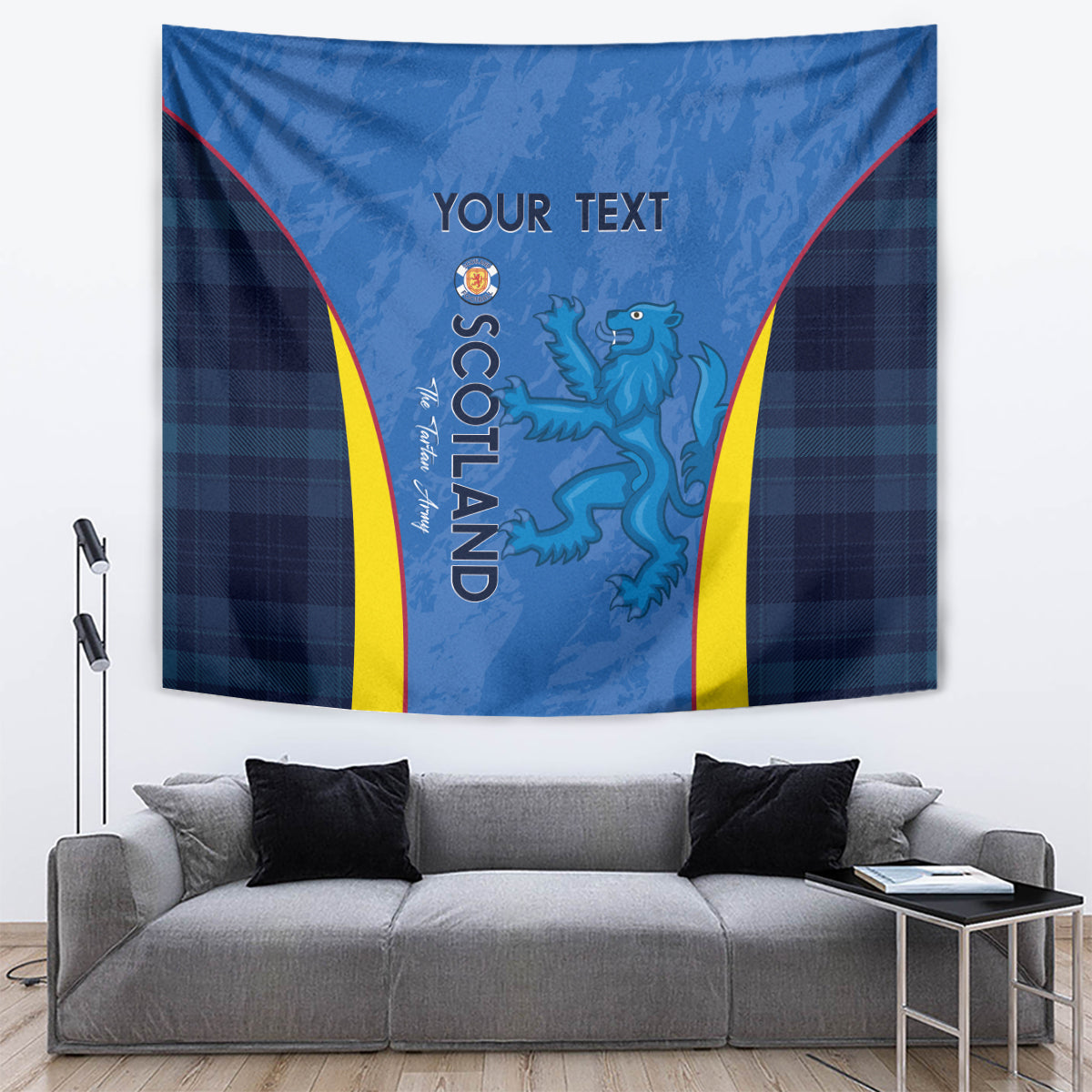 Custom Scotland Football Tapestry 2024 Go Champions Scottish - Vibe Hoodie Shop