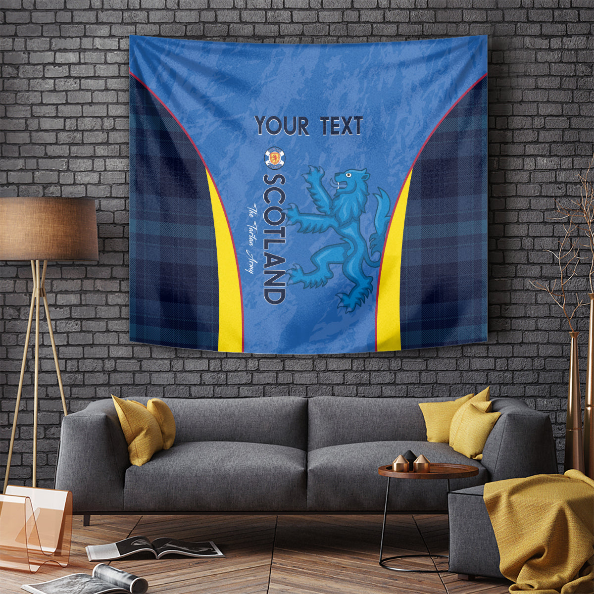 Custom Scotland Football Tapestry 2024 Go Champions Scottish - Vibe Hoodie Shop