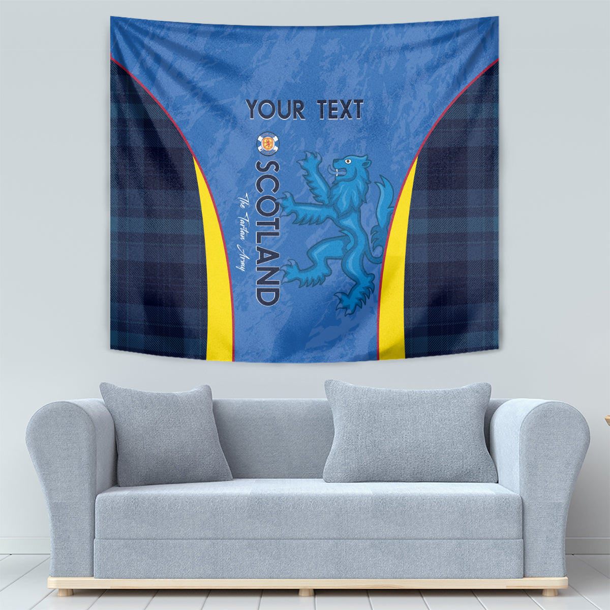 Custom Scotland Football Tapestry 2024 Go Champions Scottish - Vibe Hoodie Shop