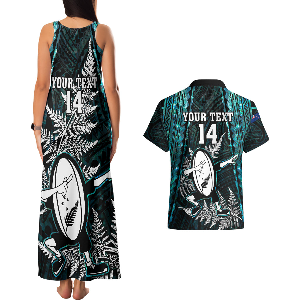 custom-new-zealand-silver-fern-rugby-couples-matching-tank-maxi-dress-and-hawaiian-shirt-aotearoa-all-black-dabbing-ball-with-maori-paua-shell