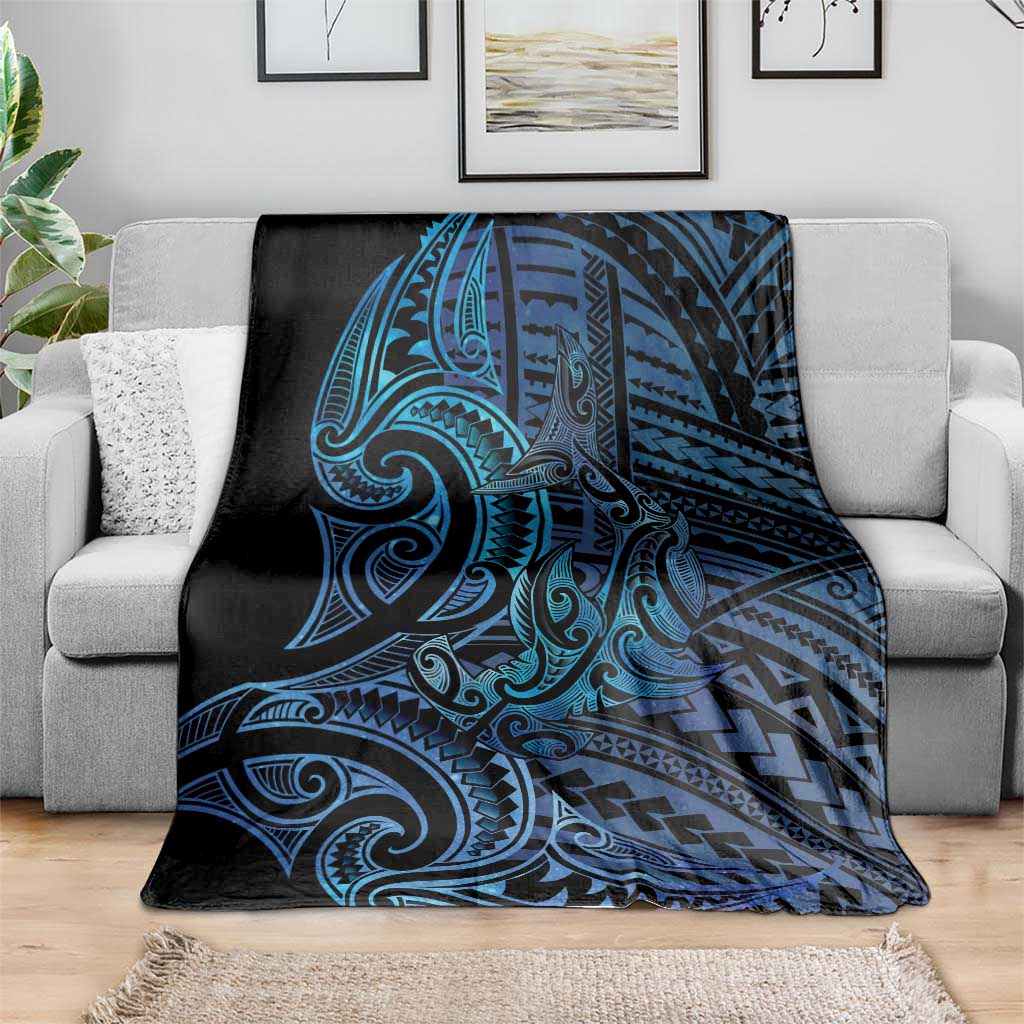New Zealand Hammerhead Shark Blanket Maori Haehae Mangopare Galaxy - Vibe Hoodie