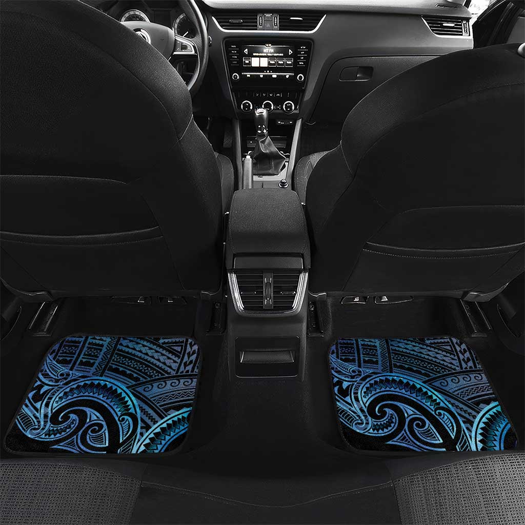 New Zealand Hammerhead Shark Car Mats Maori Haehae Mangopare Galaxy - Vibe Hoodie