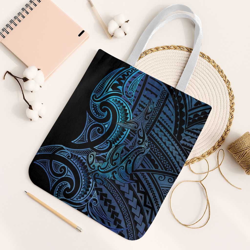 New Zealand Hammerhead Shark Tote Bag Maori Haehae Mangopare Galaxy - Vibe Hoodie