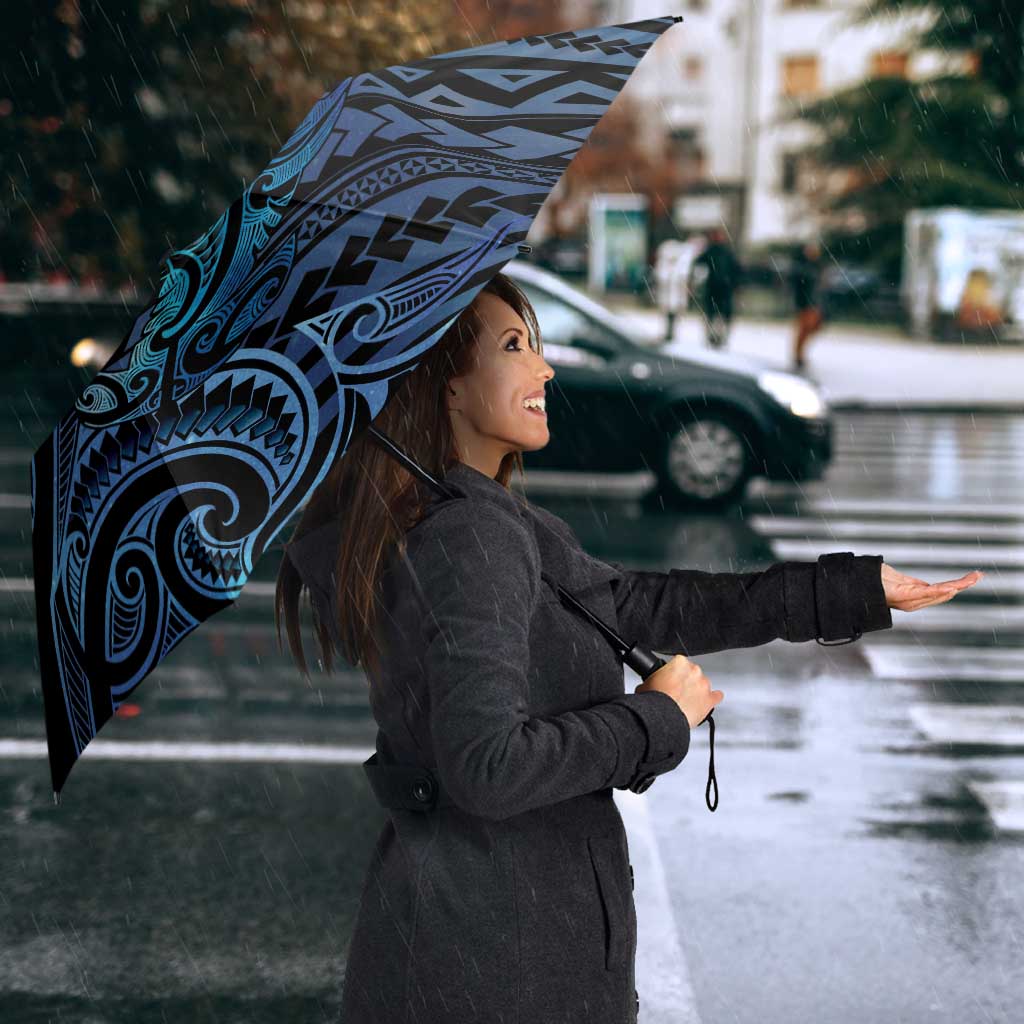 New Zealand Hammerhead Shark Umbrella Maori Haehae Mangopare Galaxy - Vibe Hoodie