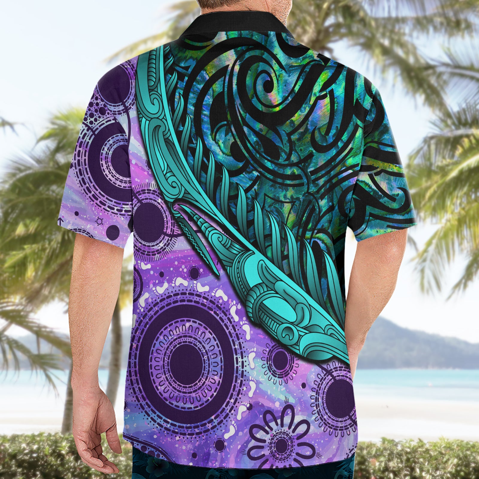 New Zealand Paua Shell With Australia Opal Unique Combine Hawaiian Shirt - Vibe Hoodie Shop