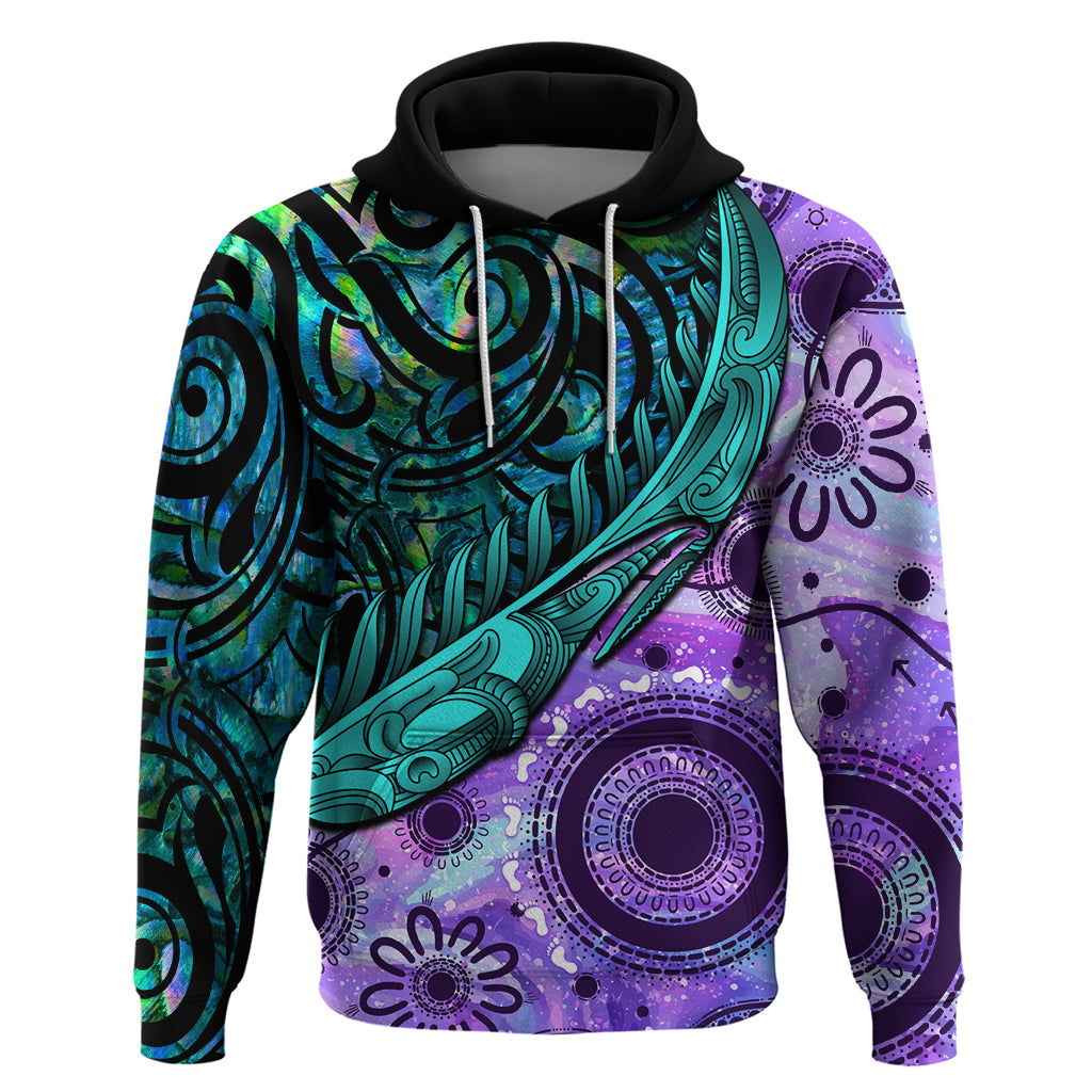 New Zealand Paua Shell With Australia Opal Unique Combine Hoodie - Vibe Hoodie Shop