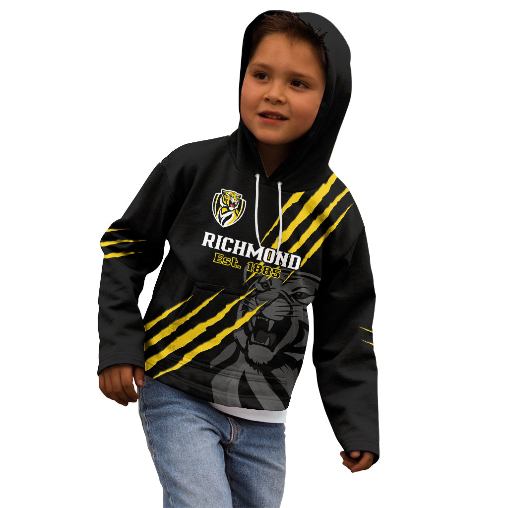 Richmond Football 2023 Kid Hoodie Go Tigers Sporty Style - Vibe Hoodie Shop