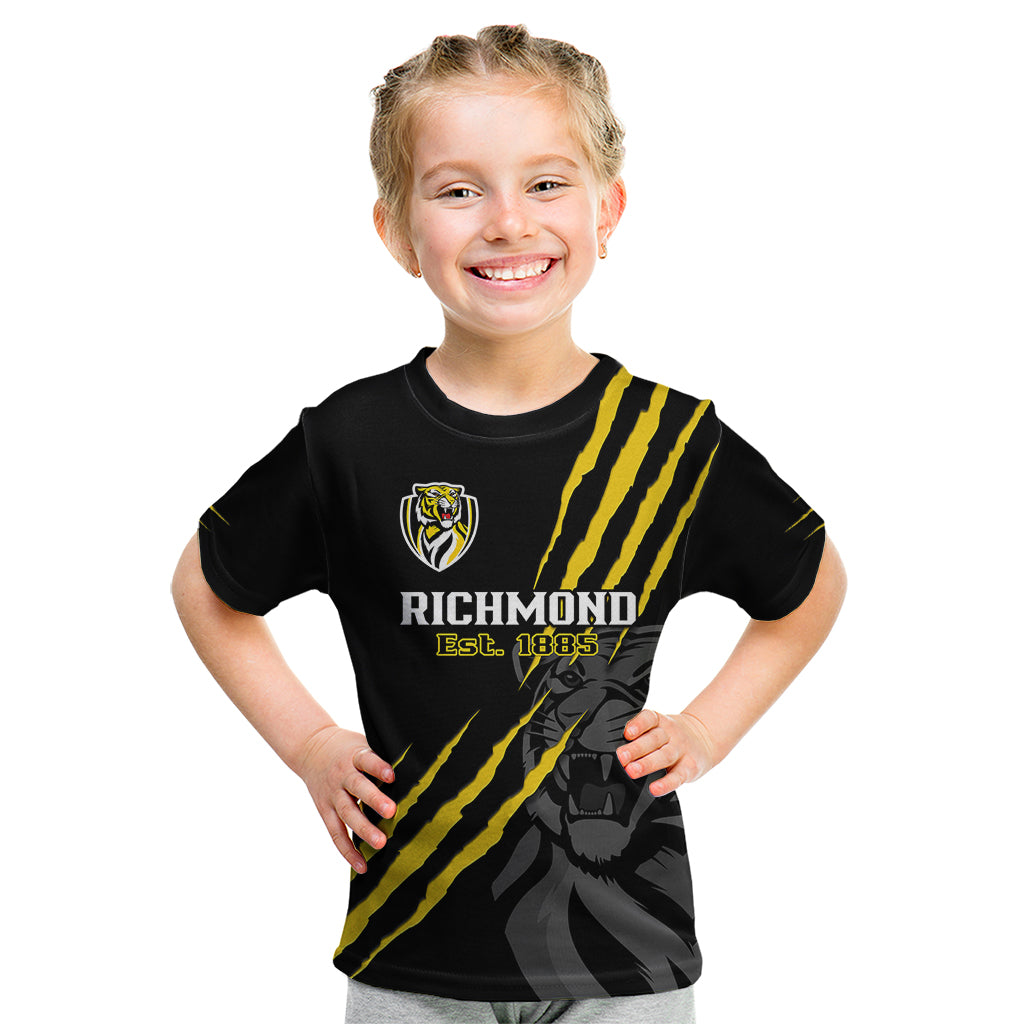 Richmond Football 2023 Kid T Shirt Go Tigers Sporty Style - Vibe Hoodie Shop