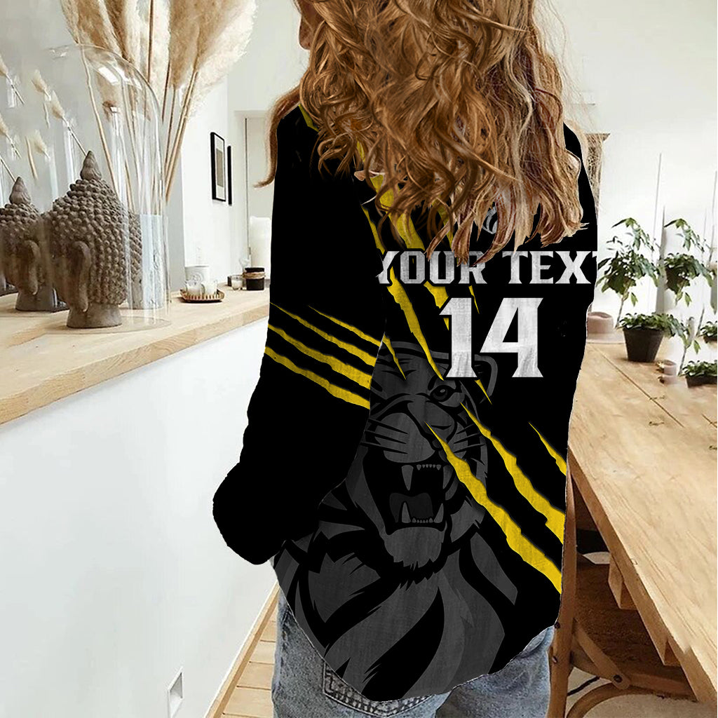 Personalised Richmond Football 2023 Women Casual Shirt Go Tigers Sporty Style - Vibe Hoodie Shop