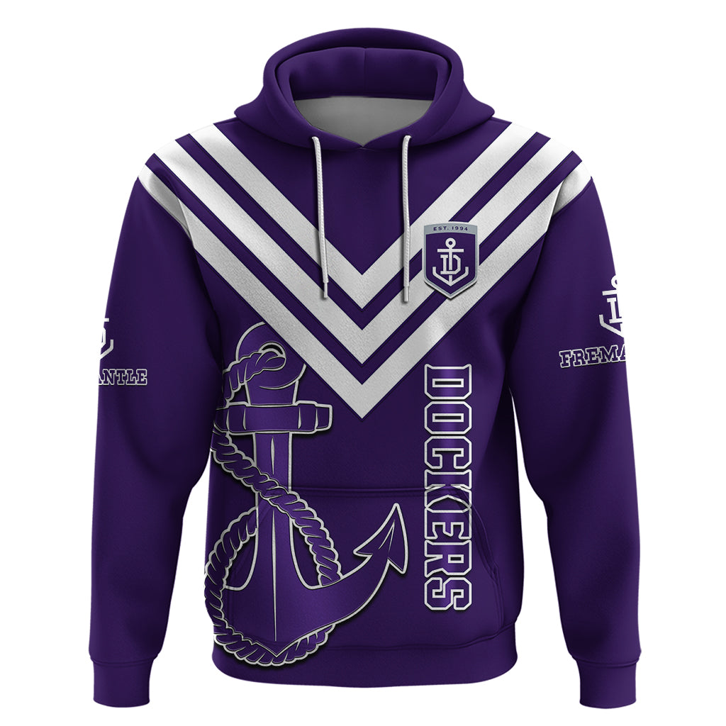 Fremantle Dockers Football 2023 Hoodie Go Freo Sporty Version 01 - Vibe Hoodie Shop