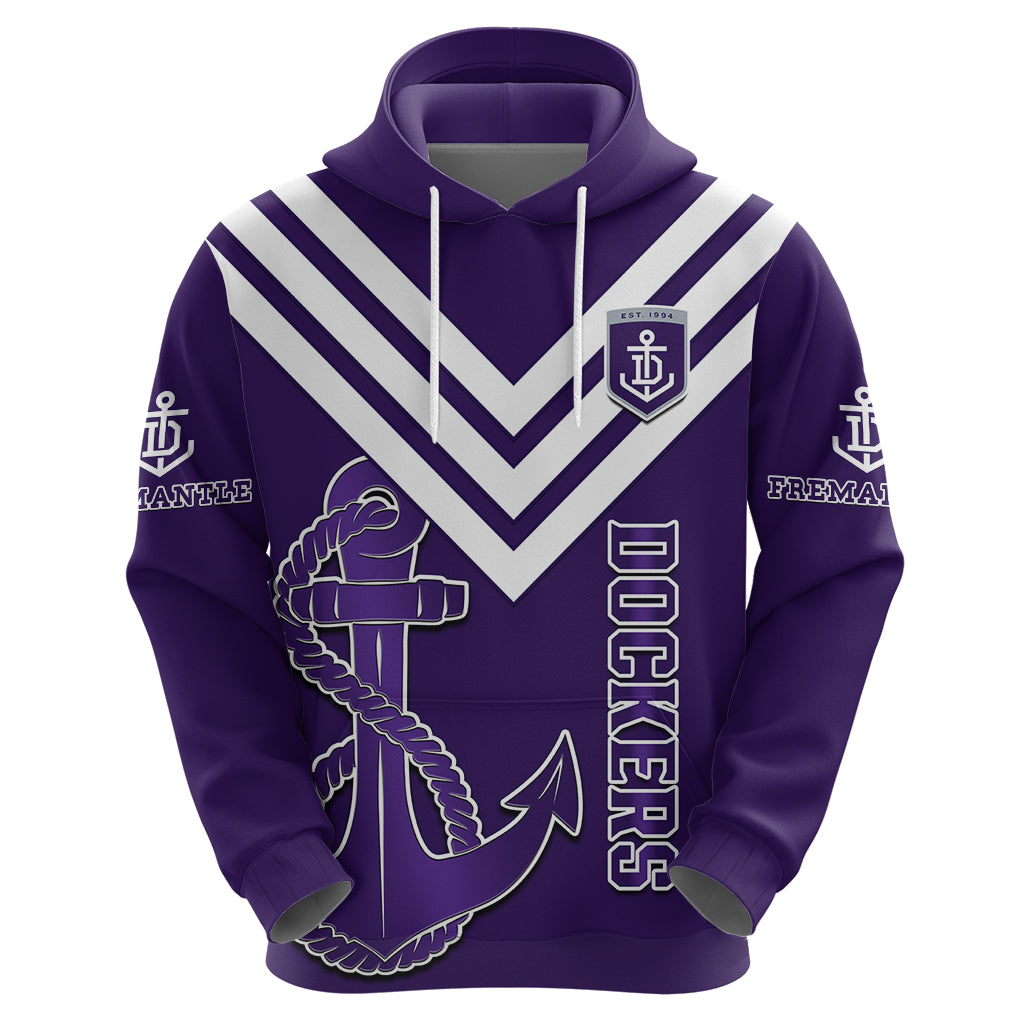 Fremantle Dockers Football 2023 Hoodie Go Freo Sporty Version 01 - Vibe Hoodie Shop