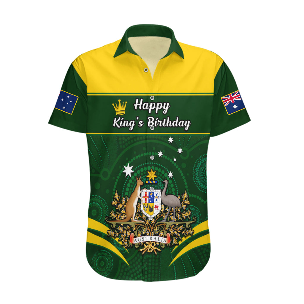 12 June Australia King Birthday Hawaiian Shirt Aboriginal National Color - Vibe Hoodie Shop