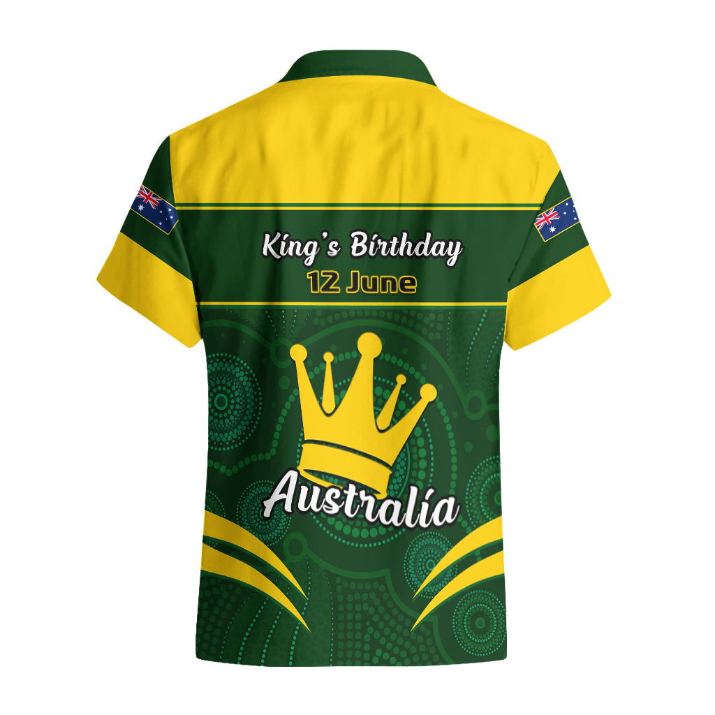 12 June Australia King Birthday Hawaiian Shirt Aboriginal National Color - Vibe Hoodie Shop
