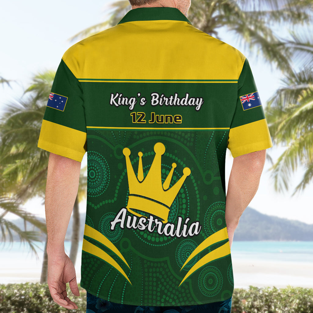 12 June Australia King Birthday Hawaiian Shirt Aboriginal National Color - Vibe Hoodie Shop