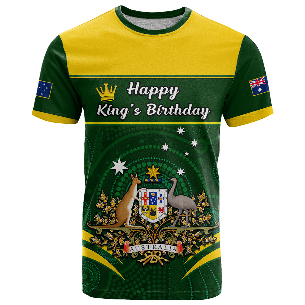 12 June Australia King Birthday T Shirt Aboriginal National Color - Vibe Hoodie Shop