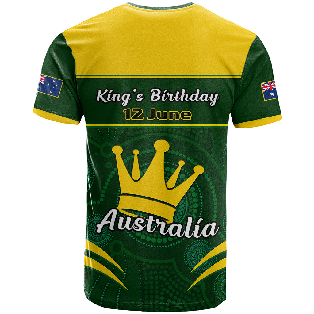 12 June Australia King Birthday T Shirt Aboriginal National Color - Vibe Hoodie Shop