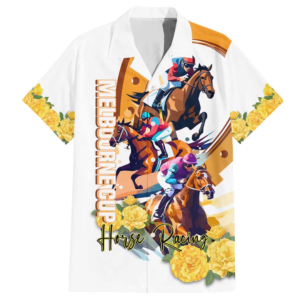 Melbourne Cup Australia Hawaiian Shirt Horse Racing Happy 164th Anniversary - Vibe Hoodie Shop