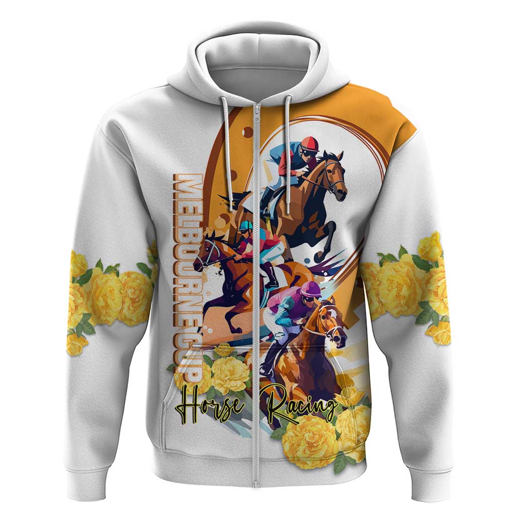 Melbourne Cup Australia Hoodie Horse Racing Happy 164th Anniversary - Vibe Hoodie Shop