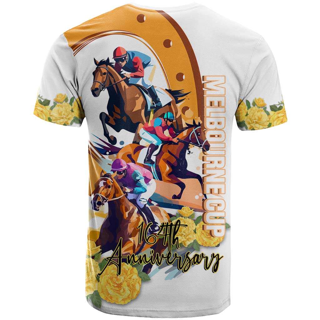 Melbourne Cup Australia T Shirt Horse Racing Happy 164th Anniversary - Vibe Hoodie Shop