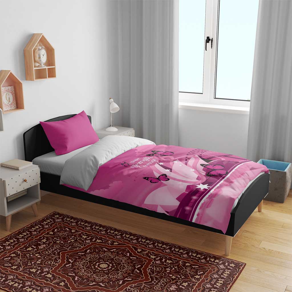 Australia Breast Cancer Awareness Bedding Set Sydney Opera House Butterfly Pink Ribbon - Vibe Hoodie