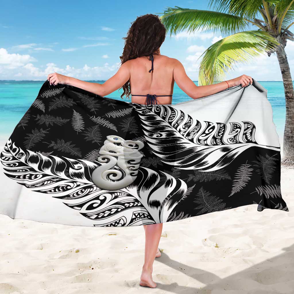 Aotearoa Manaia NZ Maori Silver Fern Sarong - Vibe Hoodie Shop