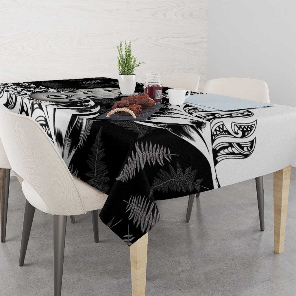 Aotearoa Manaia NZ Maori Silver Fern Tablecloth