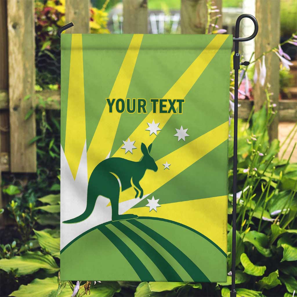 Custom Australia Cricket Garden Flag Go Champions Aussies - Vibe Hoodie Shop