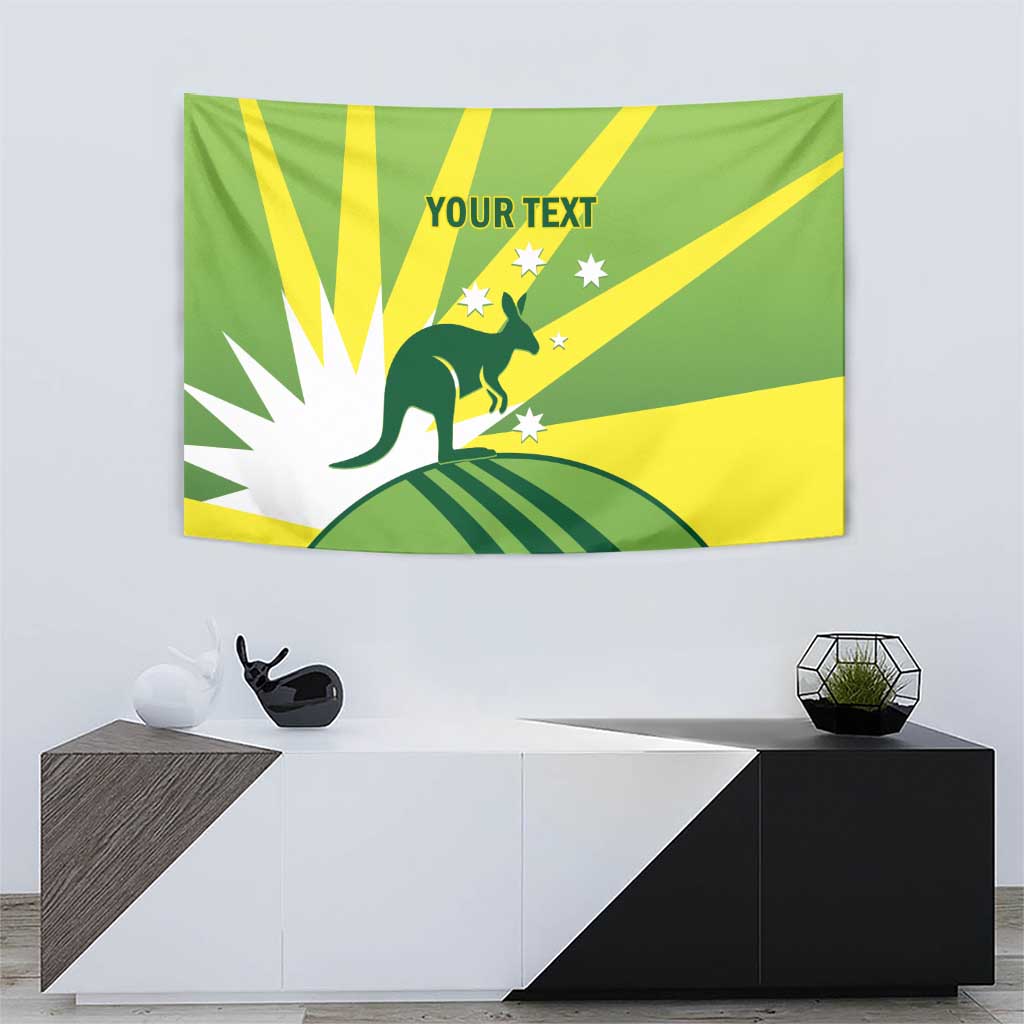 Custom Australia Cricket Tapestry Go Champions Aussies - Vibe Hoodie Shop