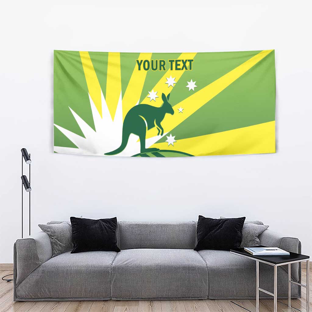 Custom Australia Cricket Tapestry Go Champions Aussies - Vibe Hoodie Shop