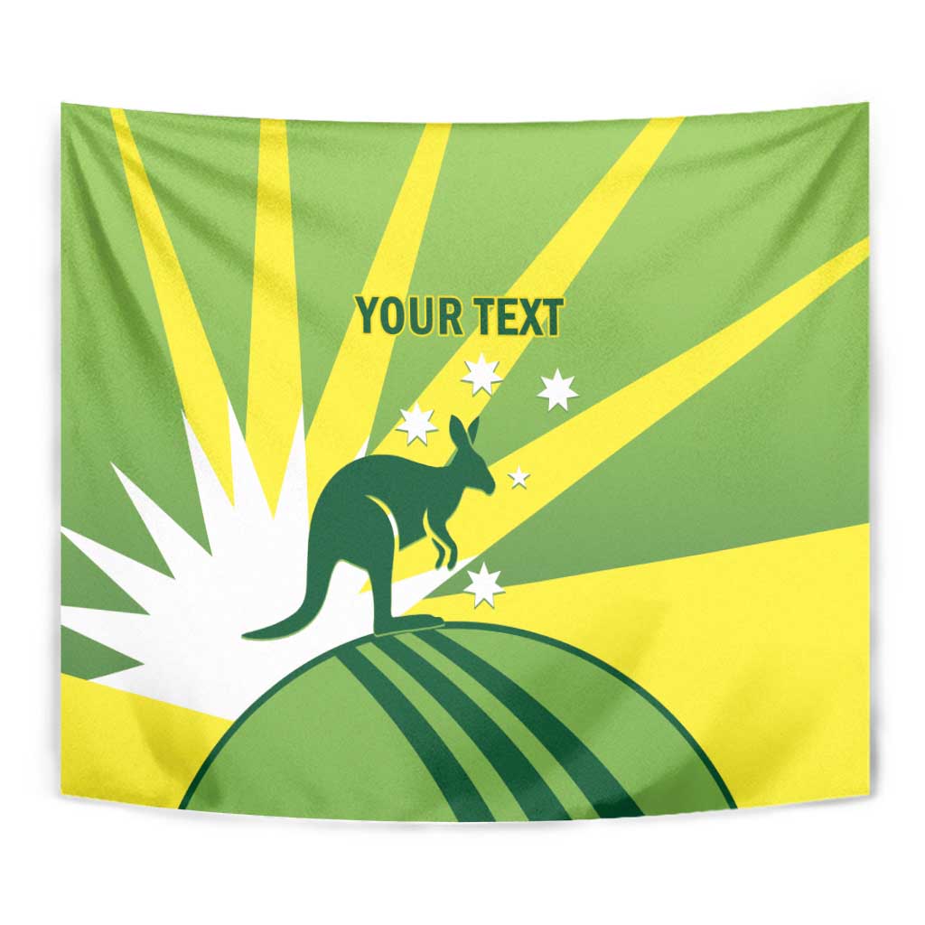 Custom Australia Cricket Tapestry Go Champions Aussies - Vibe Hoodie Shop