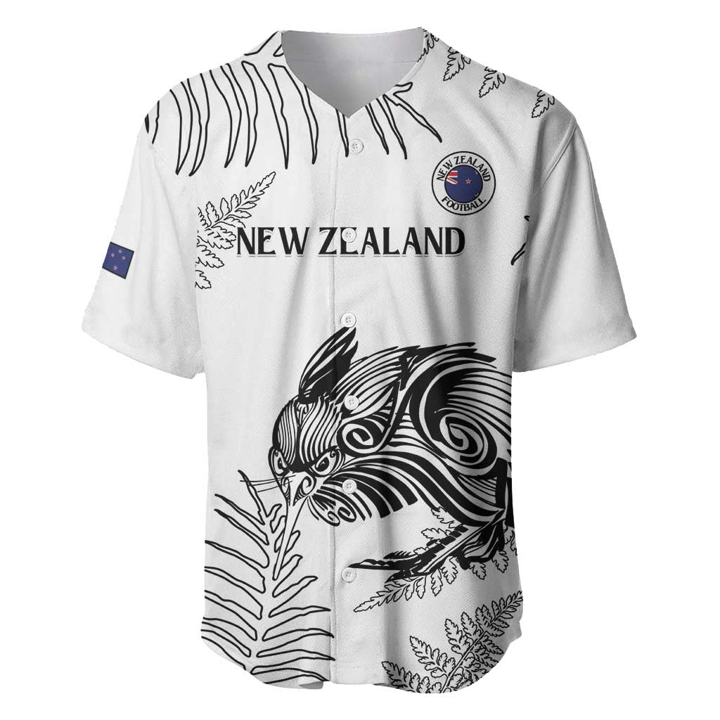 Custom New Zealand Kiwi Football Baseball Jersey Aotearoa Silver Fern - Vibe Hoodie Shop