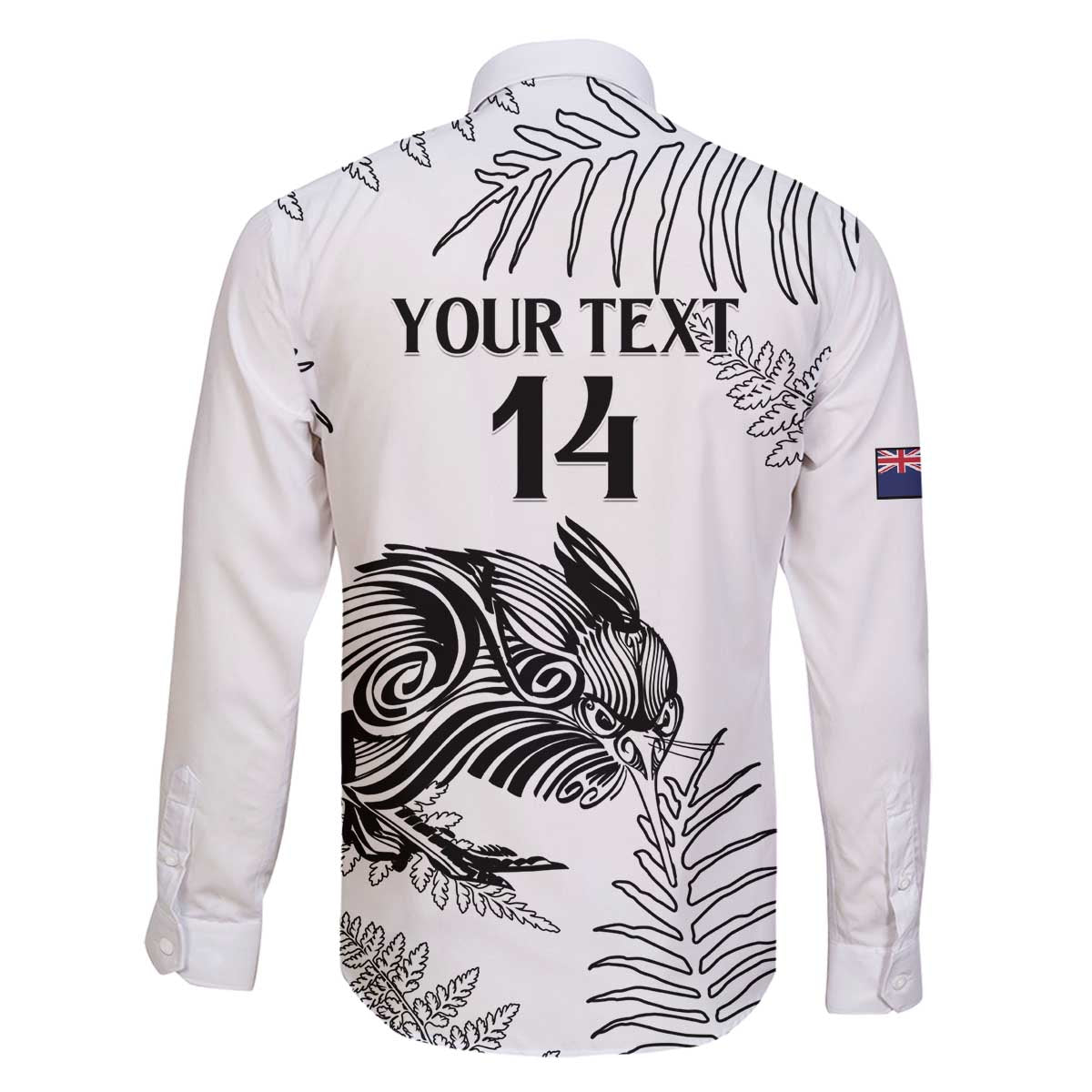 Custom New Zealand Kiwi Football Family Matching Off The Shoulder Long Sleeve Dress and Hawaiian Shirt Aotearoa Silver Fern