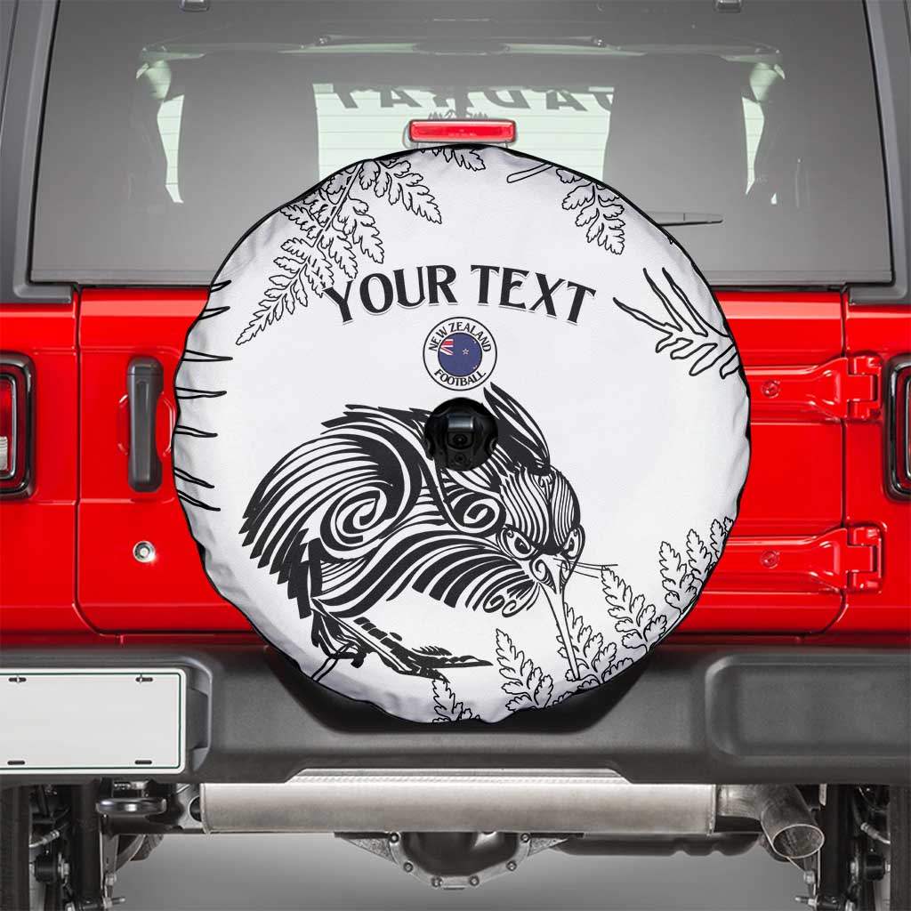 Custom New Zealand Kiwi Football Spare Tire Cover Aotearoa Silver Fern - Vibe Hoodie Shop