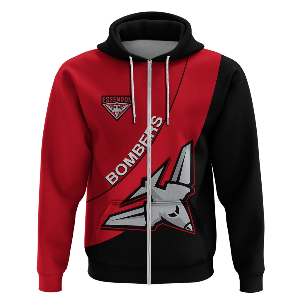 Essendon Football 2023 Hoodie Go Bombers Simple Style - Vibe Hoodie Shop