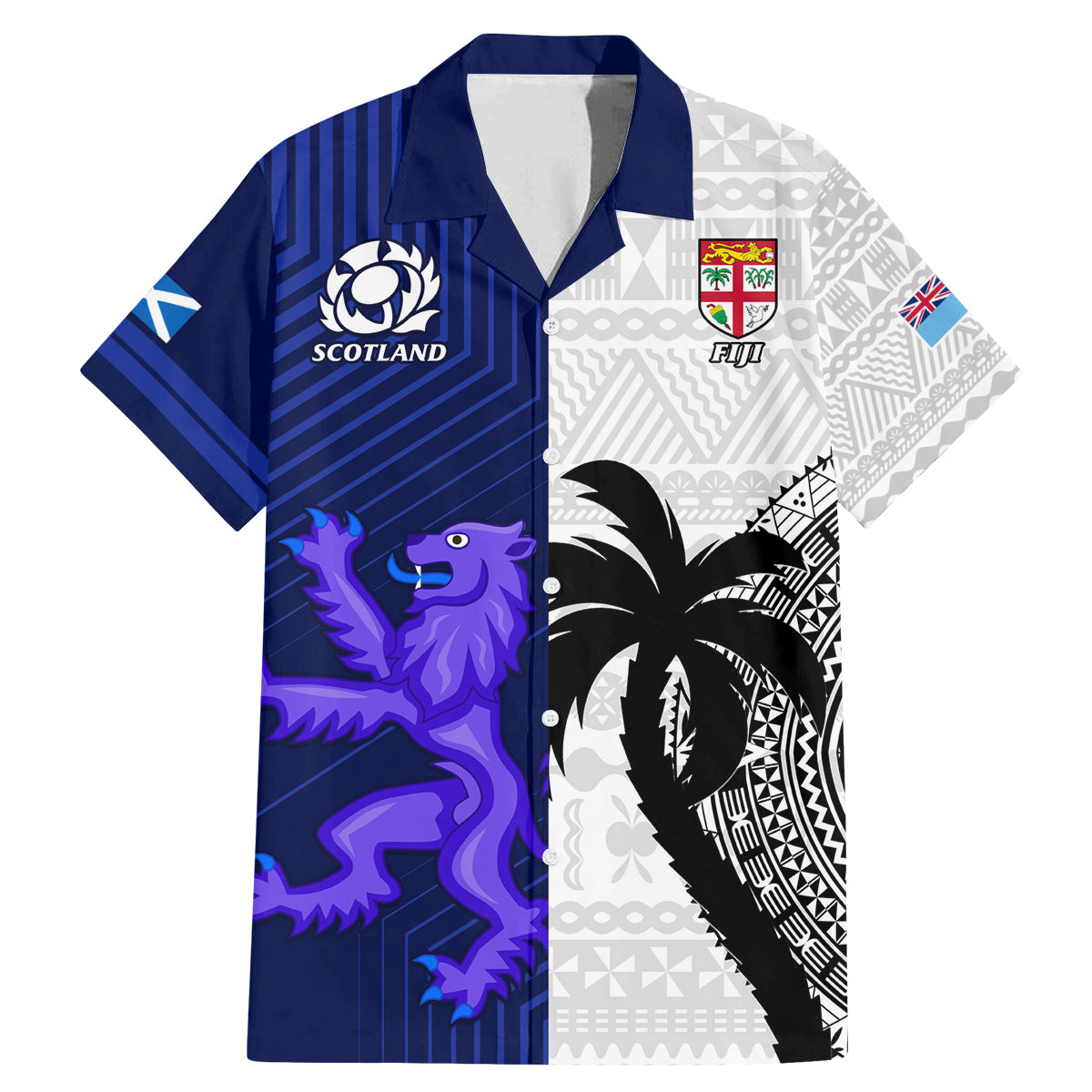 custom-fiji-and-scotland-rugby-family-matching-mermaid-dress-and-hawaiian-shirt-fijian-tapa-pattern-with-thistle