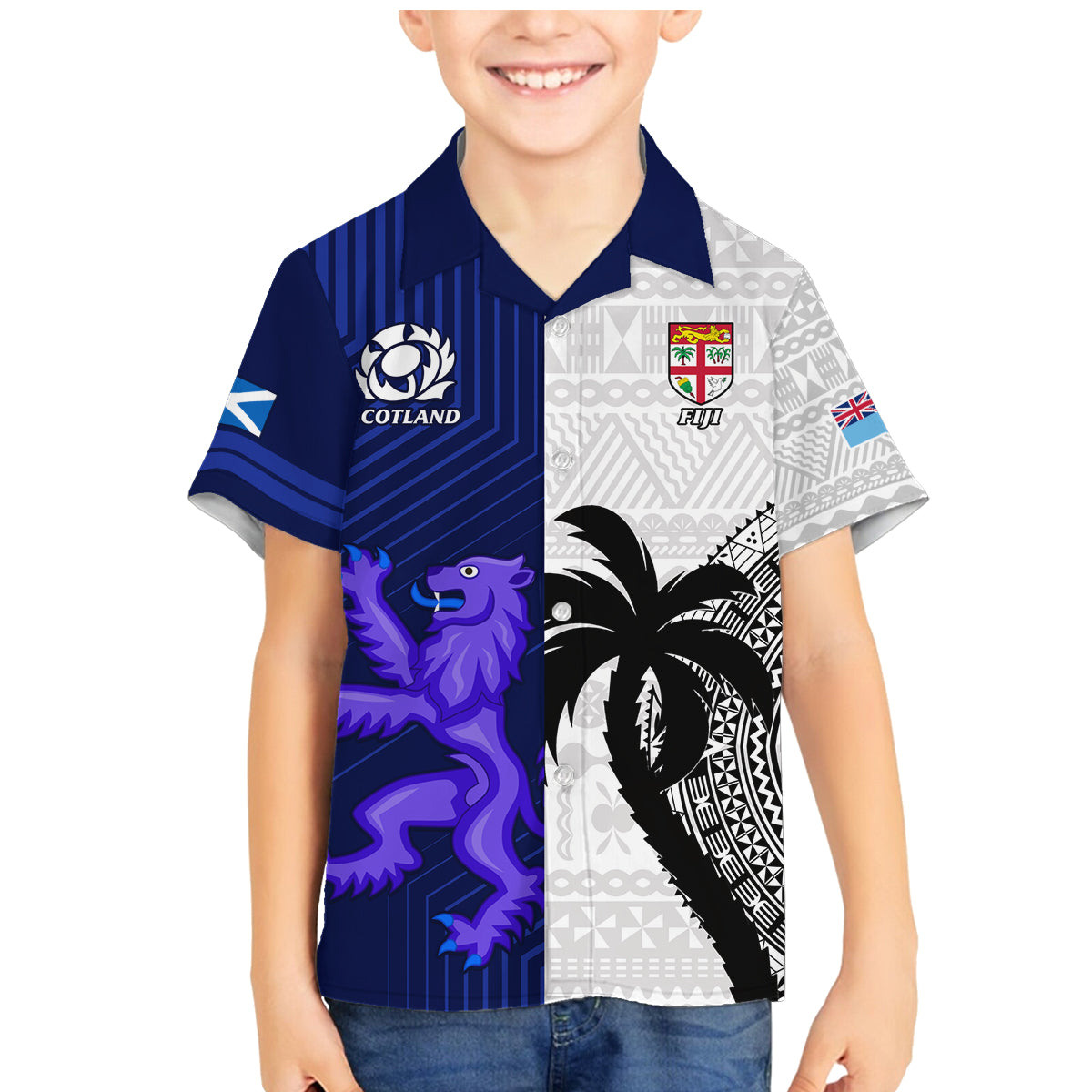 custom-fiji-and-scotland-rugby-family-matching-mermaid-dress-and-hawaiian-shirt-fijian-tapa-pattern-with-thistle