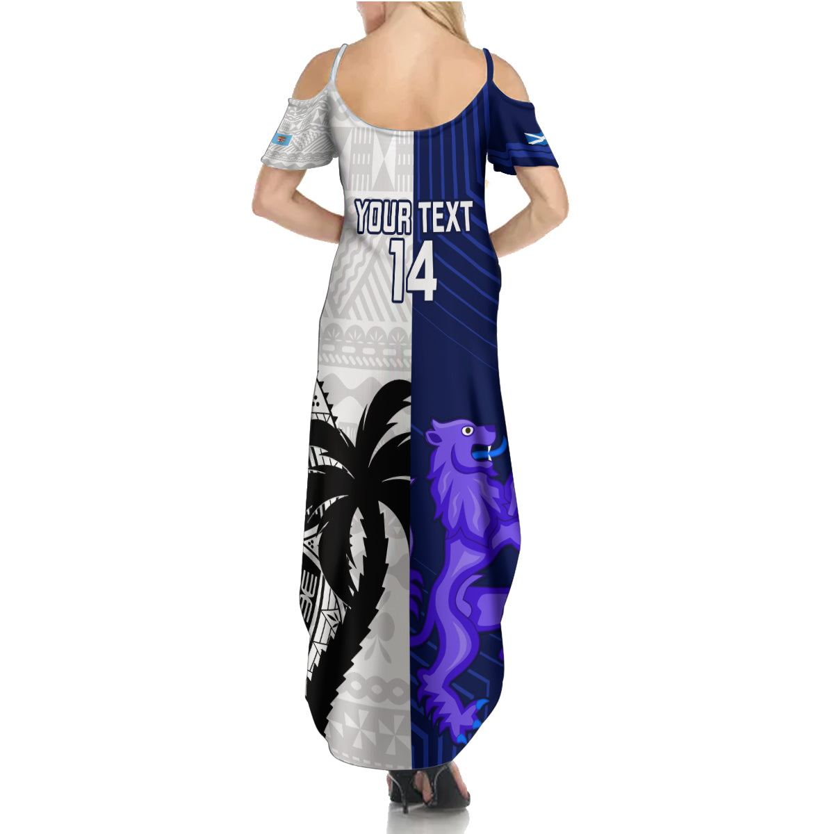 custom-fiji-and-scotland-rugby-family-matching-summer-maxi-dress-and-hawaiian-shirt-fijian-tapa-pattern-with-thistle