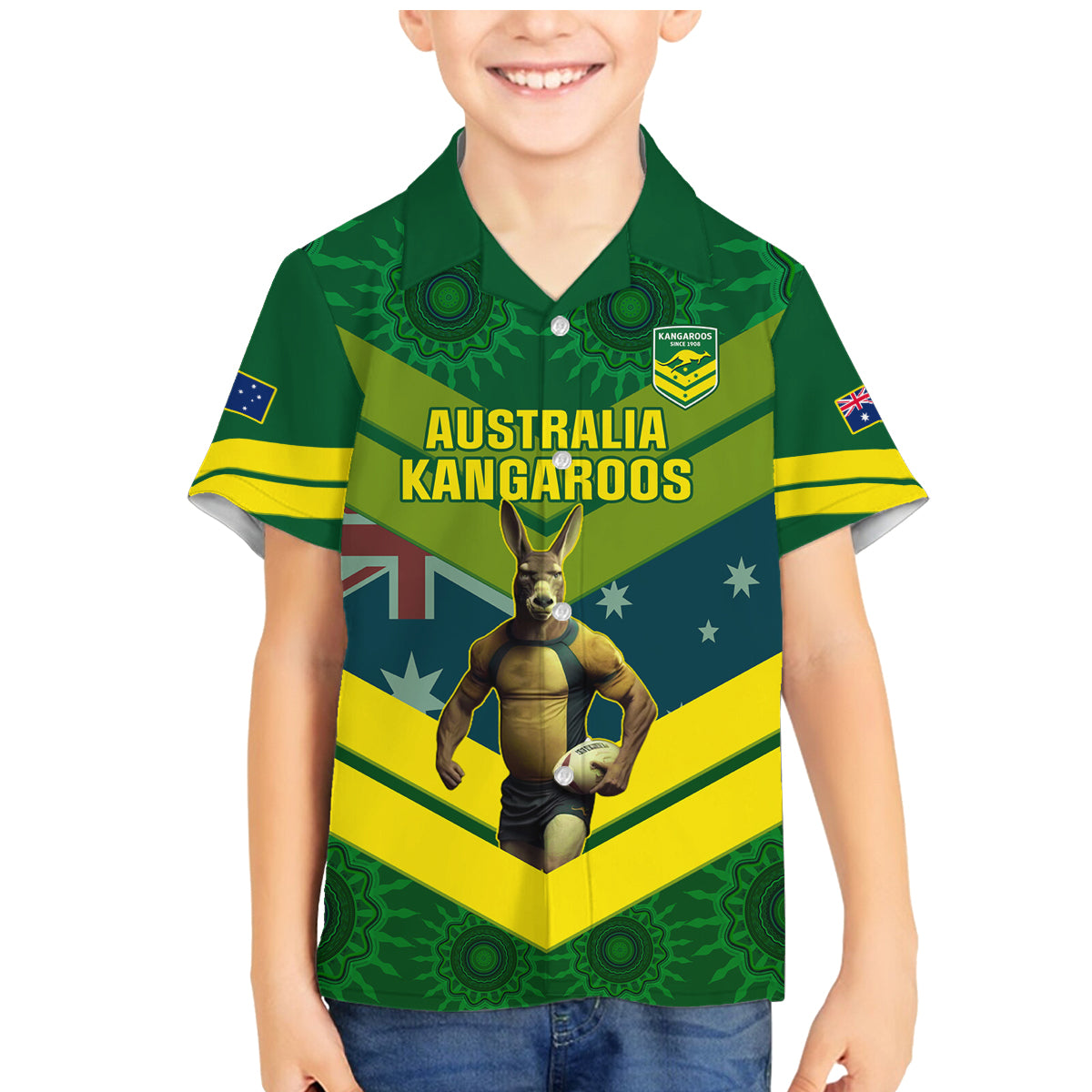 custom-australia-rugby-family-matching-mermaid-dress-and-hawaiian-shirt-pacific-2023-go-aussie-kangaroos