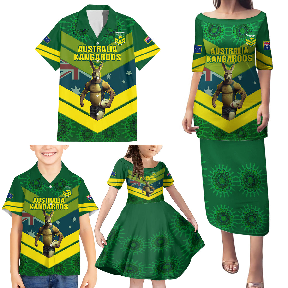 custom-australia-rugby-family-matching-puletasi-dress-and-hawaiian-shirt-pacific-2023-go-aussie-kangaroos