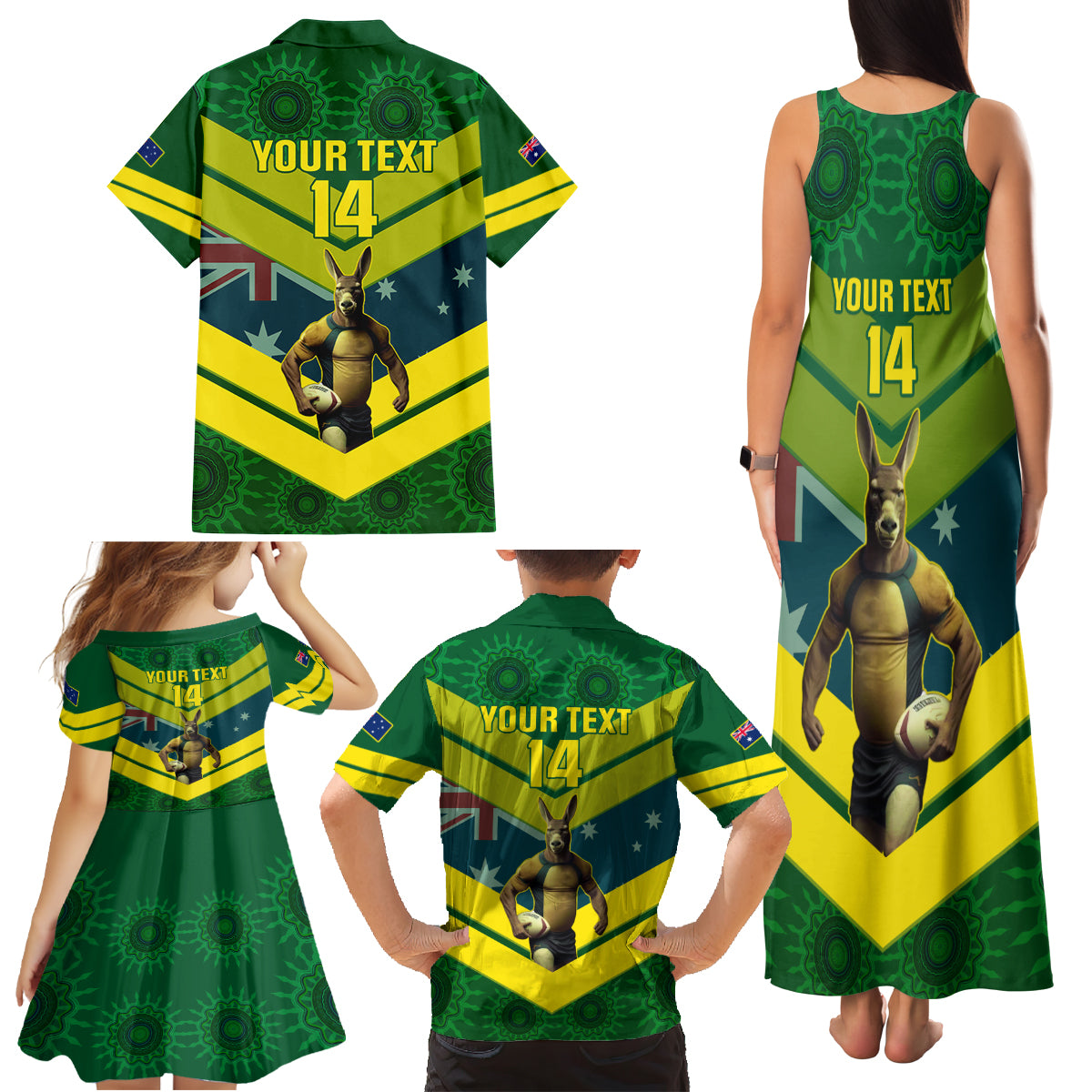 custom-australia-rugby-family-matching-tank-maxi-dress-and-hawaiian-shirt-pacific-2023-go-aussie-kangaroos