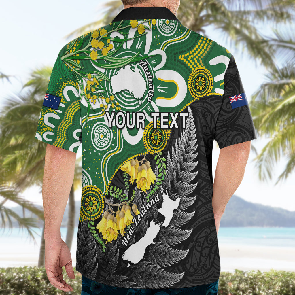 Personalised New Zealand And Australia Hawaiian Shirt Aboriginal Mix Aotearoa Maori Unique Style - Vibe Hoodie Shop
