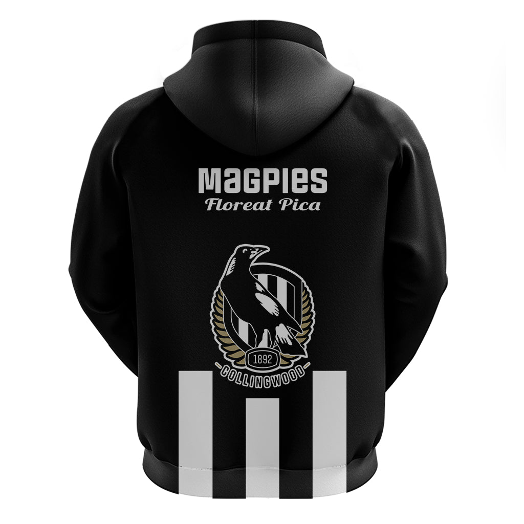Collingwood Football 2023 Hoodie Go Magpies Sporty Style - Vibe Hoodie Shop