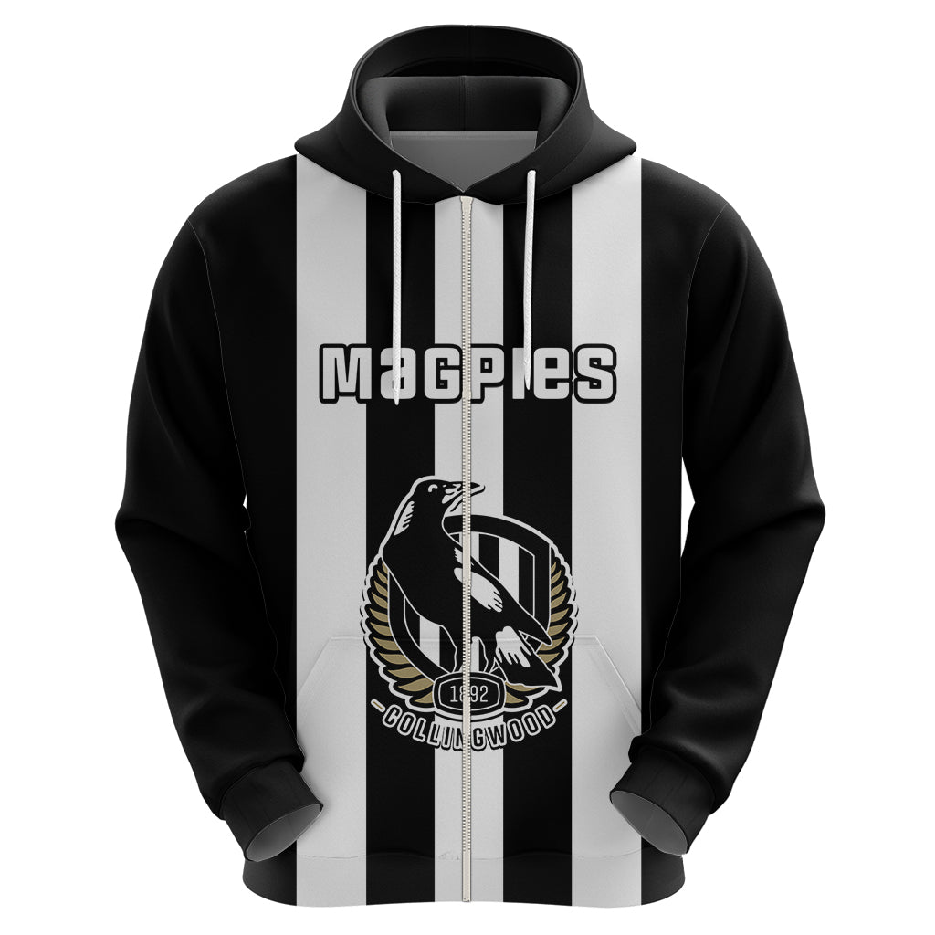 Collingwood Football 2023 Hoodie Go Magpies Sporty Style - Vibe Hoodie Shop