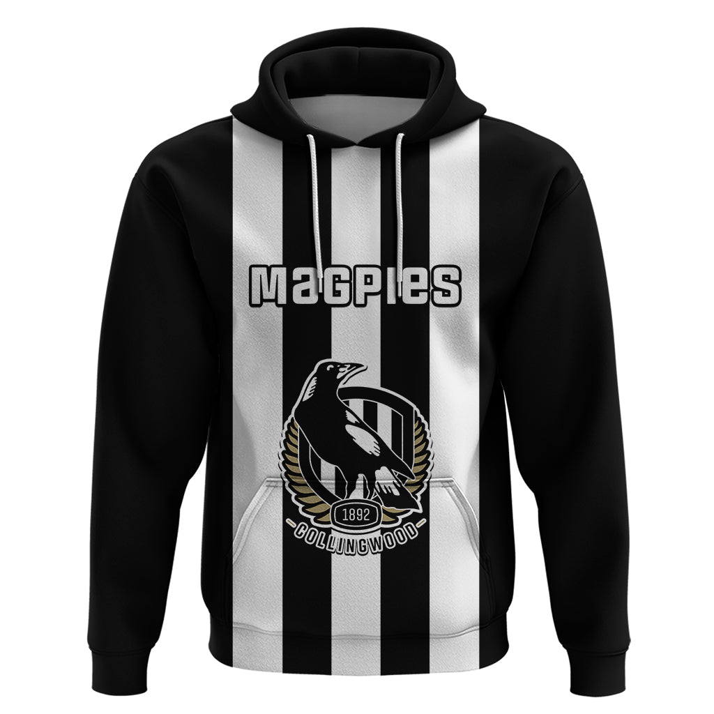 Personalised Collingwood Football 2023 Hoodie Go Magpies Sporty Style - Vibe Hoodie Shop